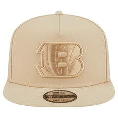 Cincinnati Bengals New Era Color Pack A-Frame 9FIFTY Snapback Hat - Light Beige sale