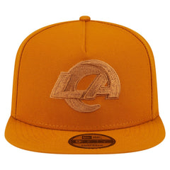 Los Angeles Rams New Era Color Pack A-Frame 9FIFTY Snapback Hat - Brown sale
