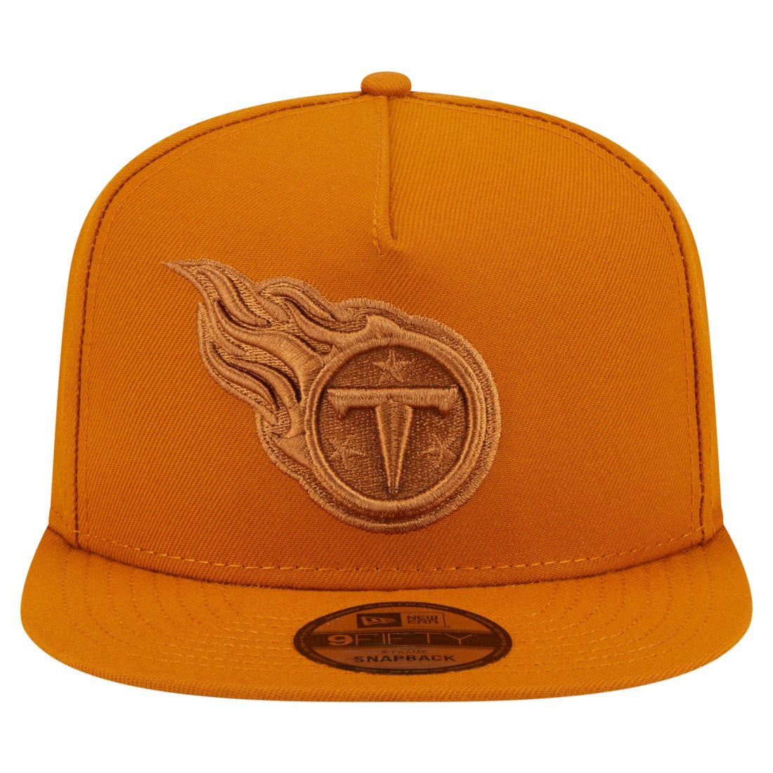 Tennessee Titans New Era Color Pack A-Frame 9FIFTY Snapback Hat - Brown outlet