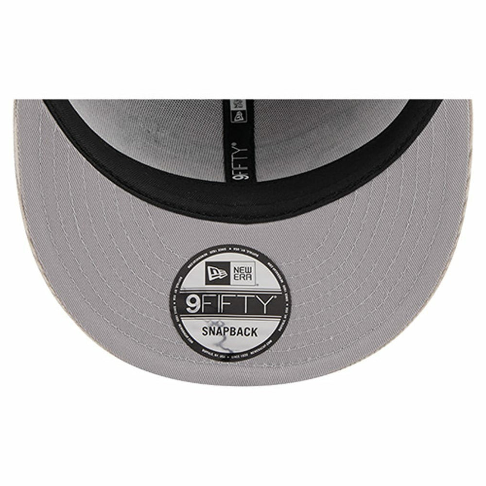 Las Vegas Raiders New Era Cord Rope Corduroy 9FIFTY Snapback Hat - Gray for sale