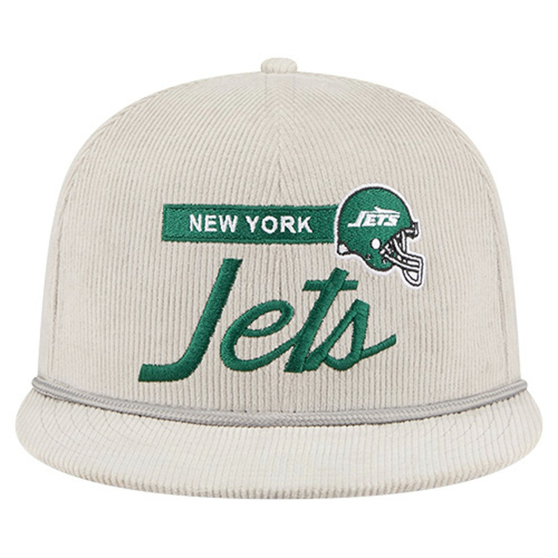 New York Jets New Era Cord Rope Corduroy 9FIFTY Snapback Hat - Gray sale