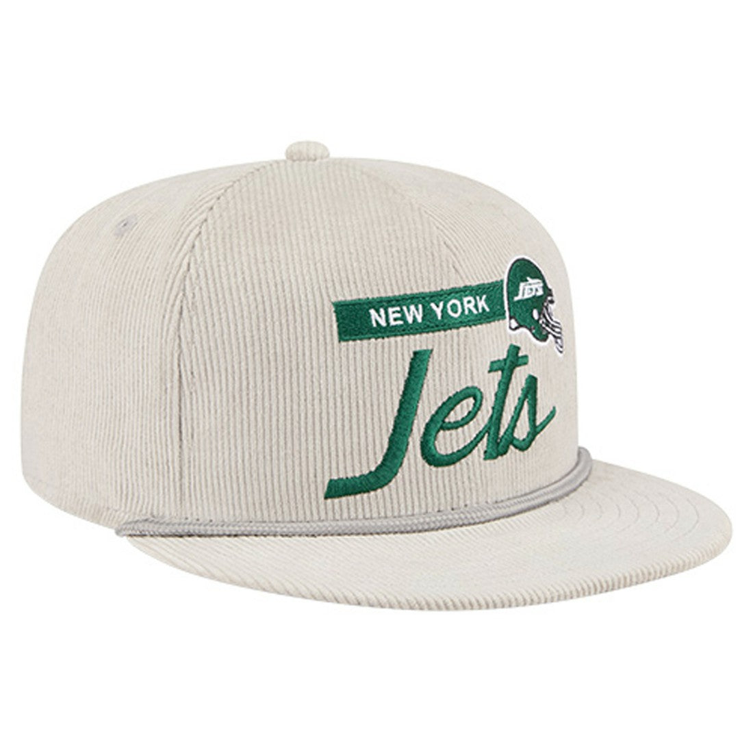 New York Jets New Era Cord Rope Corduroy 9FIFTY Snapback Hat - Gray sale