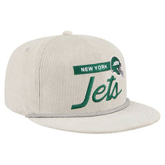 New York Jets New Era Cord Rope Corduroy 9FIFTY Snapback Hat - Gray sale