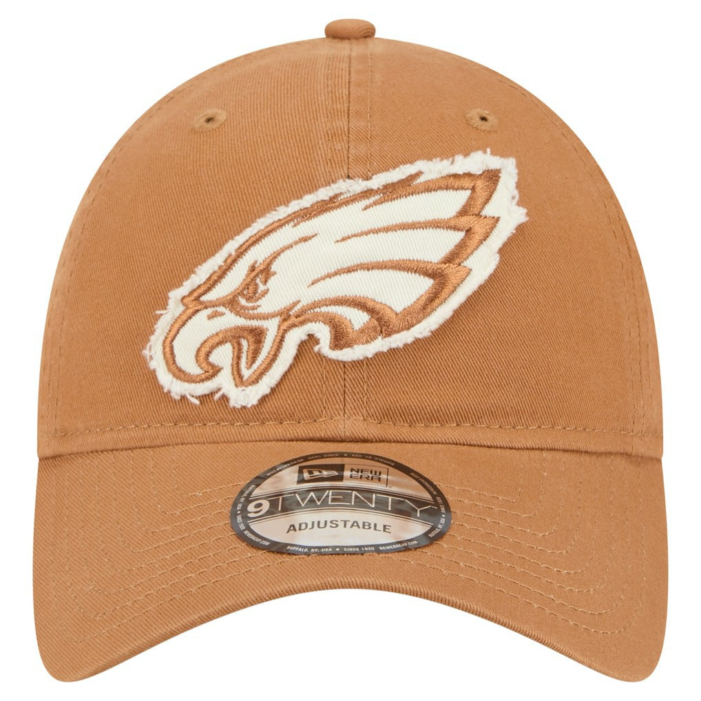 Philadelphia Eagles New Era Stamp 9TWENTY Adjustable Hat - Brown on sale