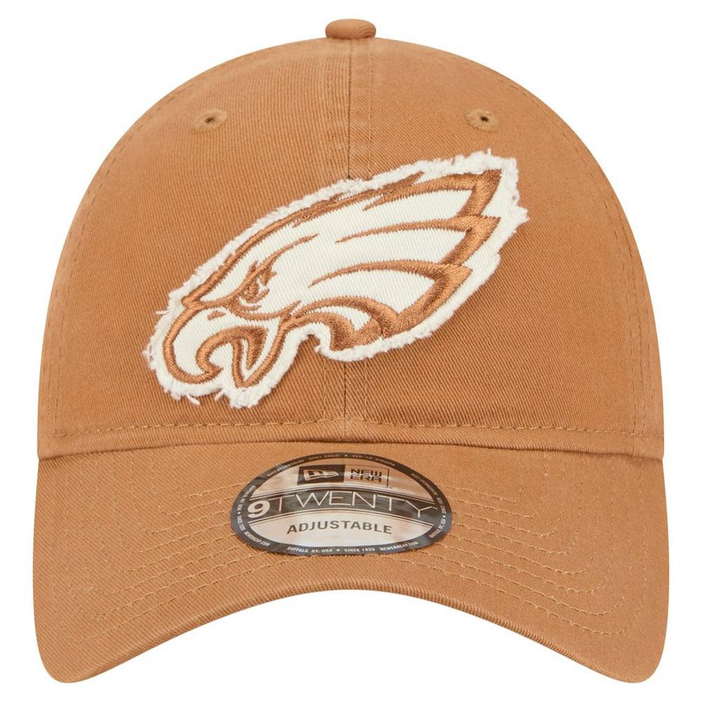 Philadelphia Eagles New Era Stamp 9TWENTY Adjustable Hat - Brown on sale