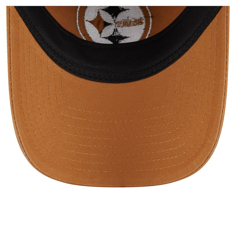 Pittsburgh Steelers New Era Stamp 9TWENTY Adjustable Hat - Brown sale