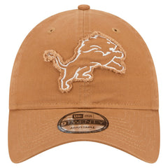 Detroit Lions New Era Stamp 9TWENTY Adjustable Hat - Brown outlet
