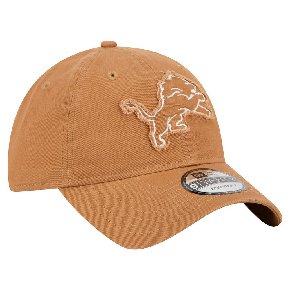 Detroit Lions New Era Stamp 9TWENTY Adjustable Hat - Brown outlet