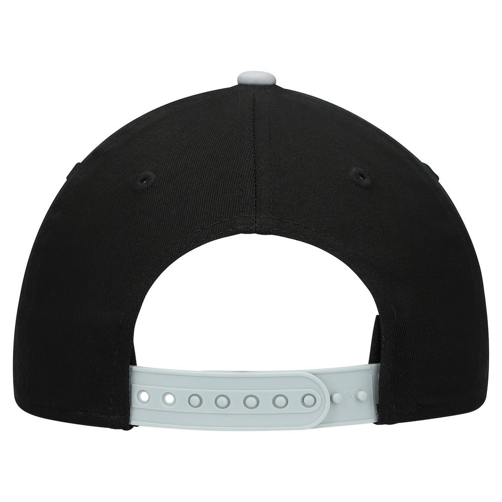Las Vegas Raiders New Era Youth Arch COOLERA 9FORTY A-Frame Adjustable Hat - Black/Silver online