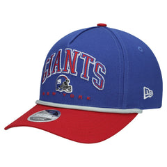 New York Giants New Era Youth Arch COOLERA 9FORTY A-Frame Adjustable Hat - Royal/Red cheap