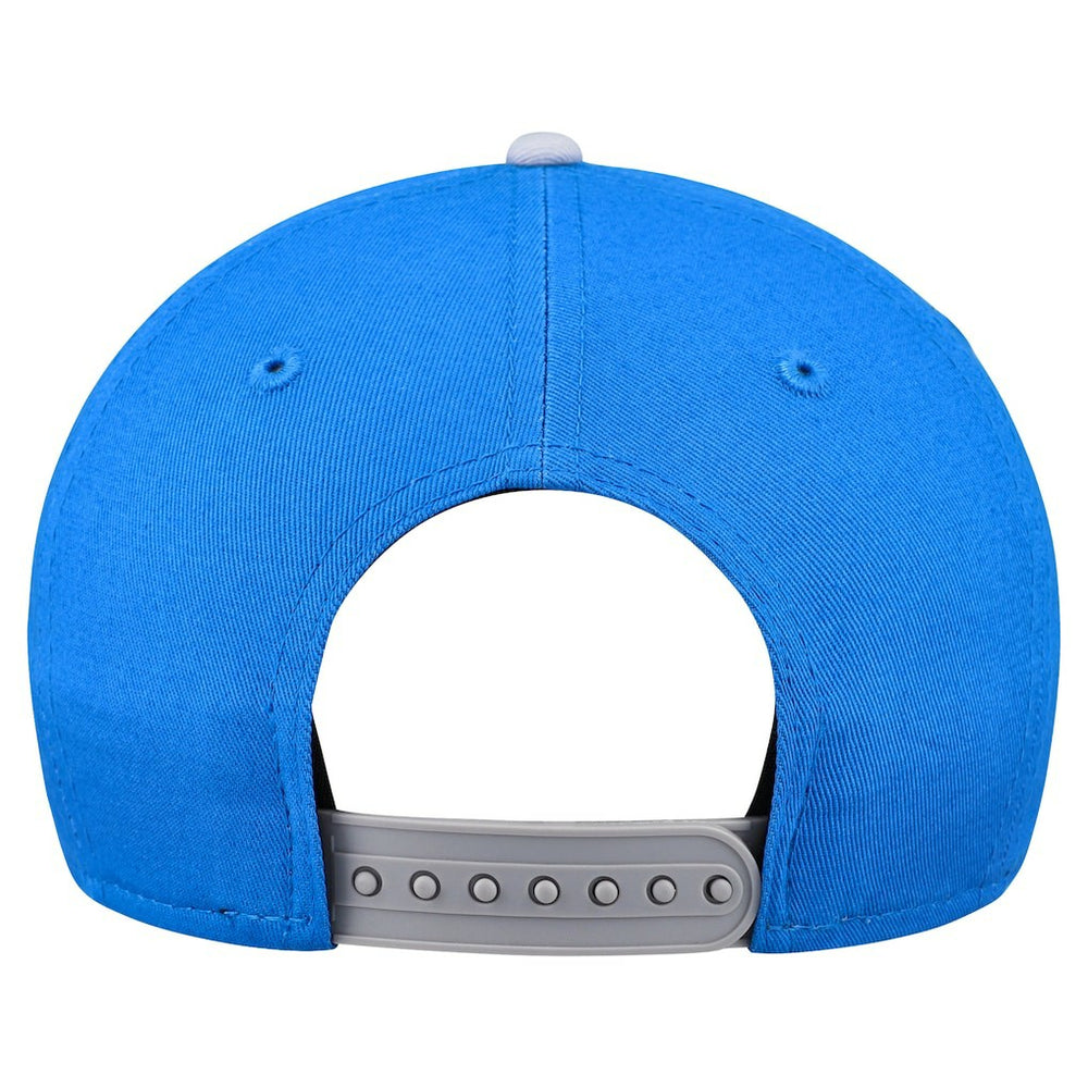 Detroit Lions New Era Youth Arch COOLERA 9FORTY A-Frame Adjustable Hat - Blue/Gray online