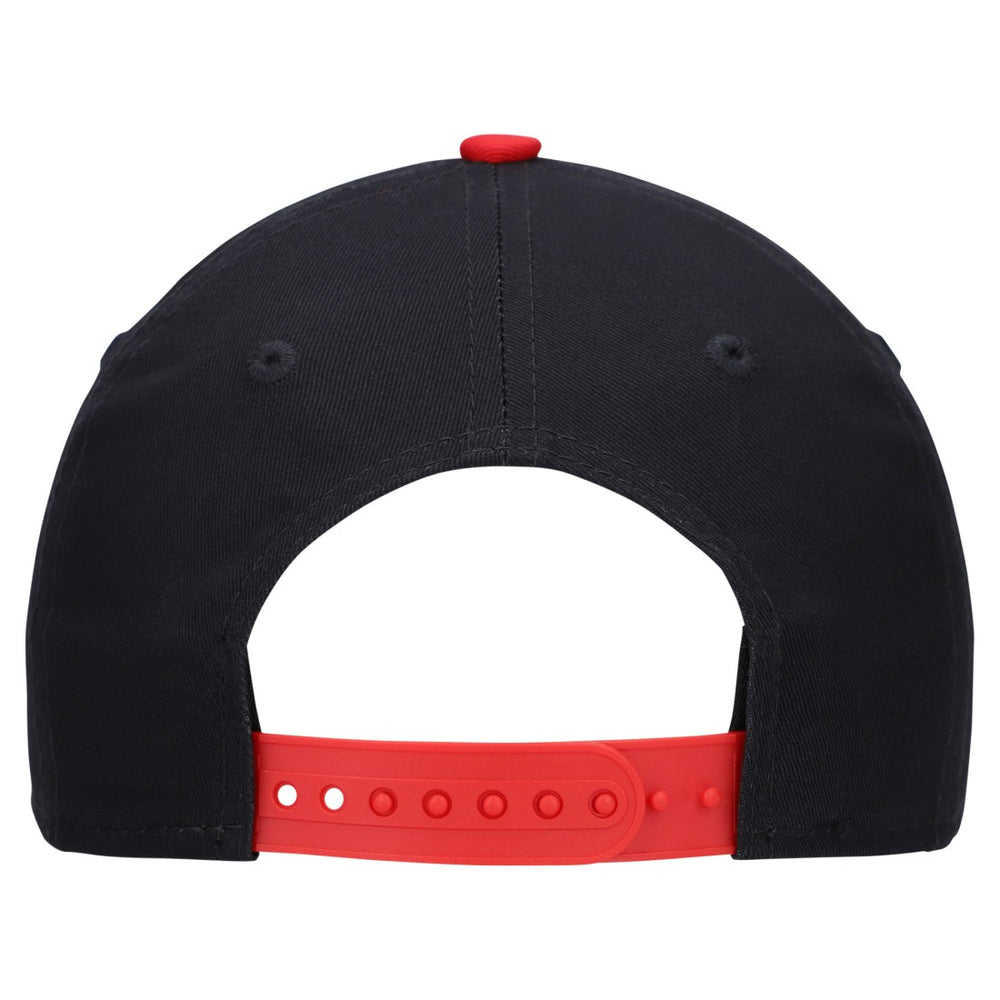 Houston Texans New Era Youth Arch COOLERA 9FORTY A-Frame Adjustable Hat - Navy/Red cheap