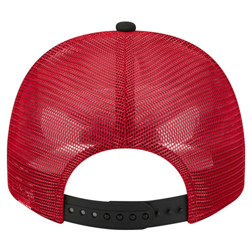 San Francisco 49ers New Era Youth Banner 9FIFTY A-Frame Adjustable Trucker Hat - Cream/Scarlet sale