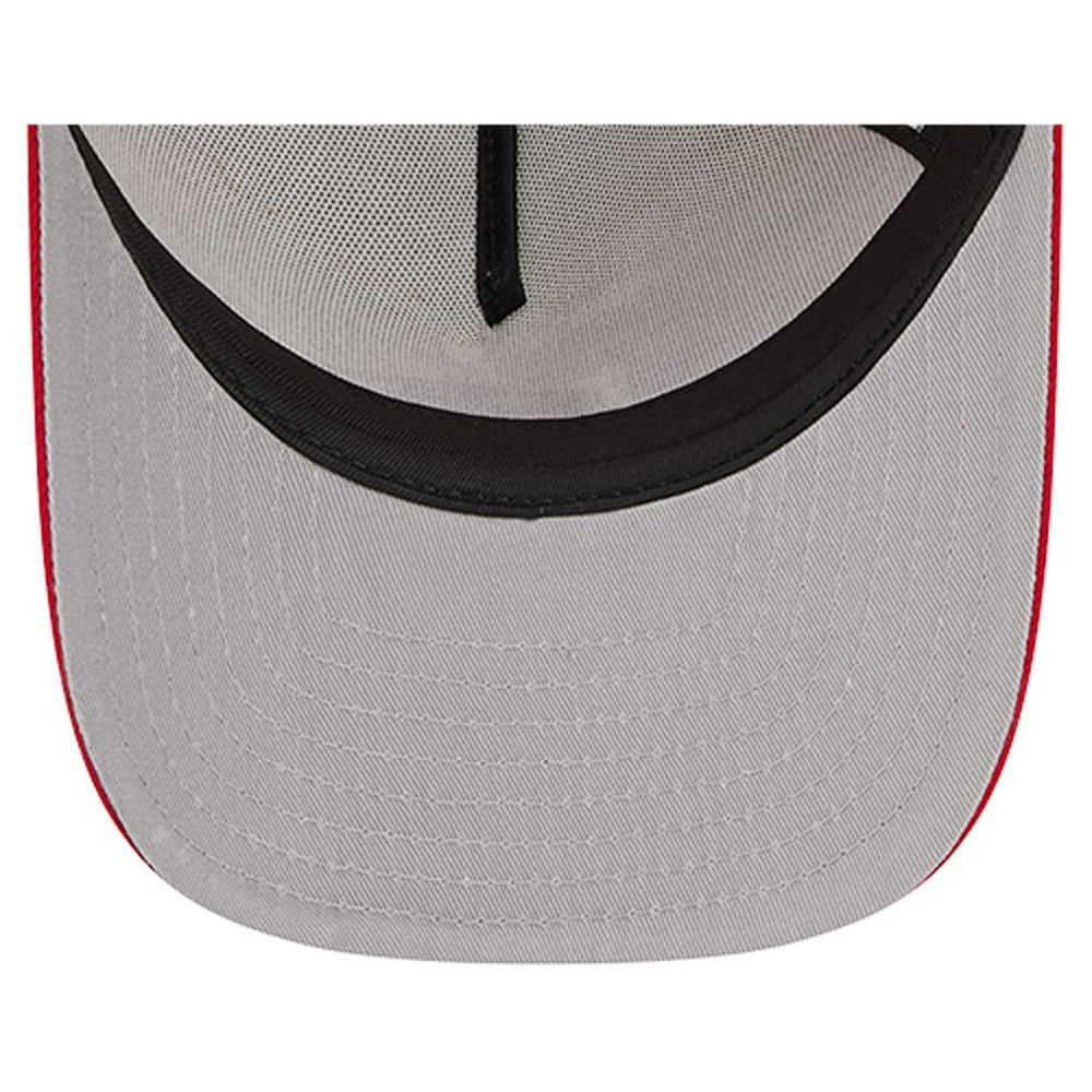 San Francisco 49ers New Era Youth Banner 9FIFTY A-Frame Adjustable Trucker Hat - Cream/Scarlet sale