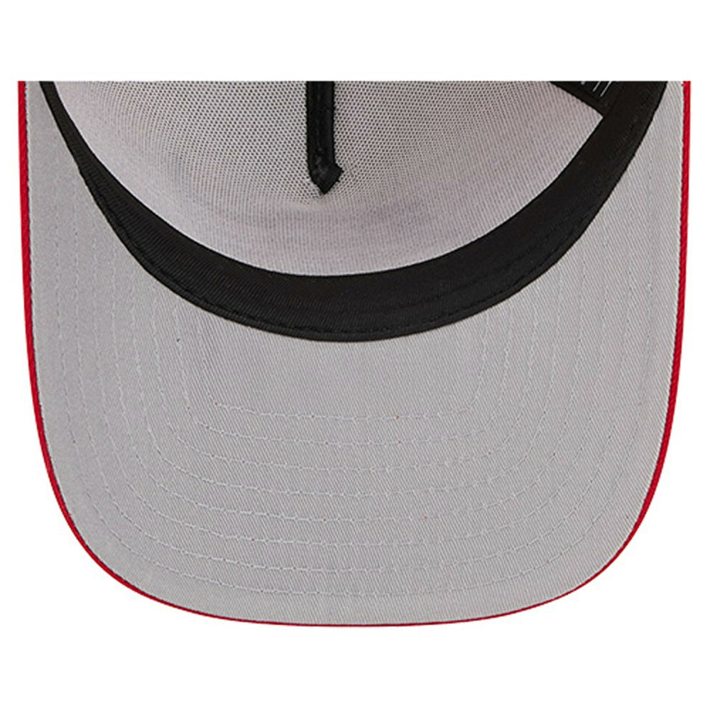 Tampa Bay Buccaneers New Era Youth Banner 9FIFTY A-Frame Adjustable Trucker Hat - Cream/Red on sale