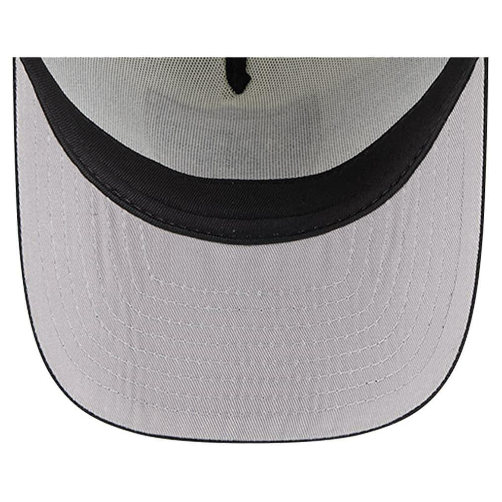 Las Vegas Raiders New Era Youth Banner 9FIFTY A-Frame Adjustable Trucker Hat - Cream/Black online