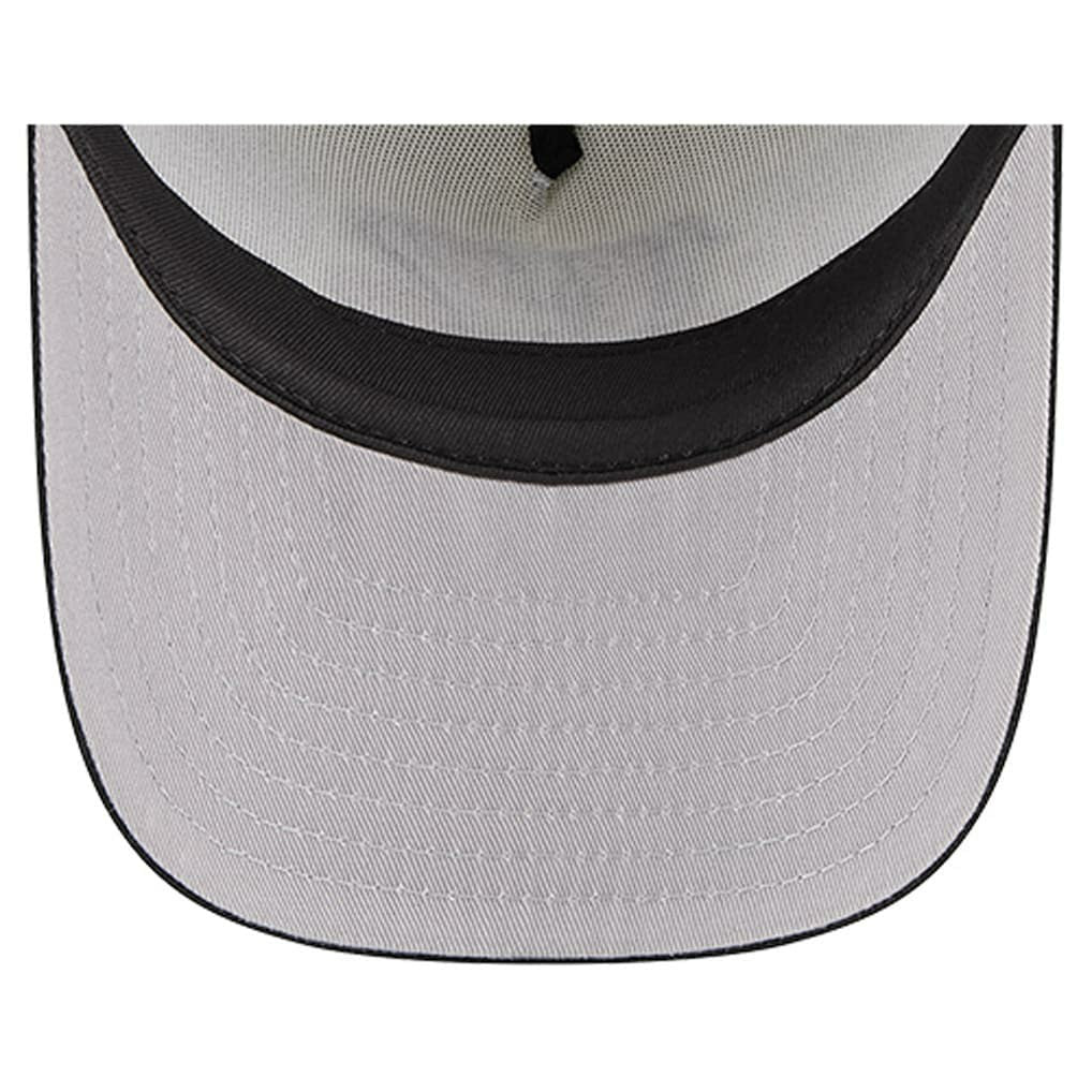Cincinnati Bengals New Era Youth Banner 9FIFTY A-Frame Adjustable Trucker Hat - Cream/Black cheap