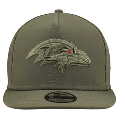 Baltimore Ravens New Era Youth Color Pack A-Frame 9FIFTY Snapback Hat - Olive online