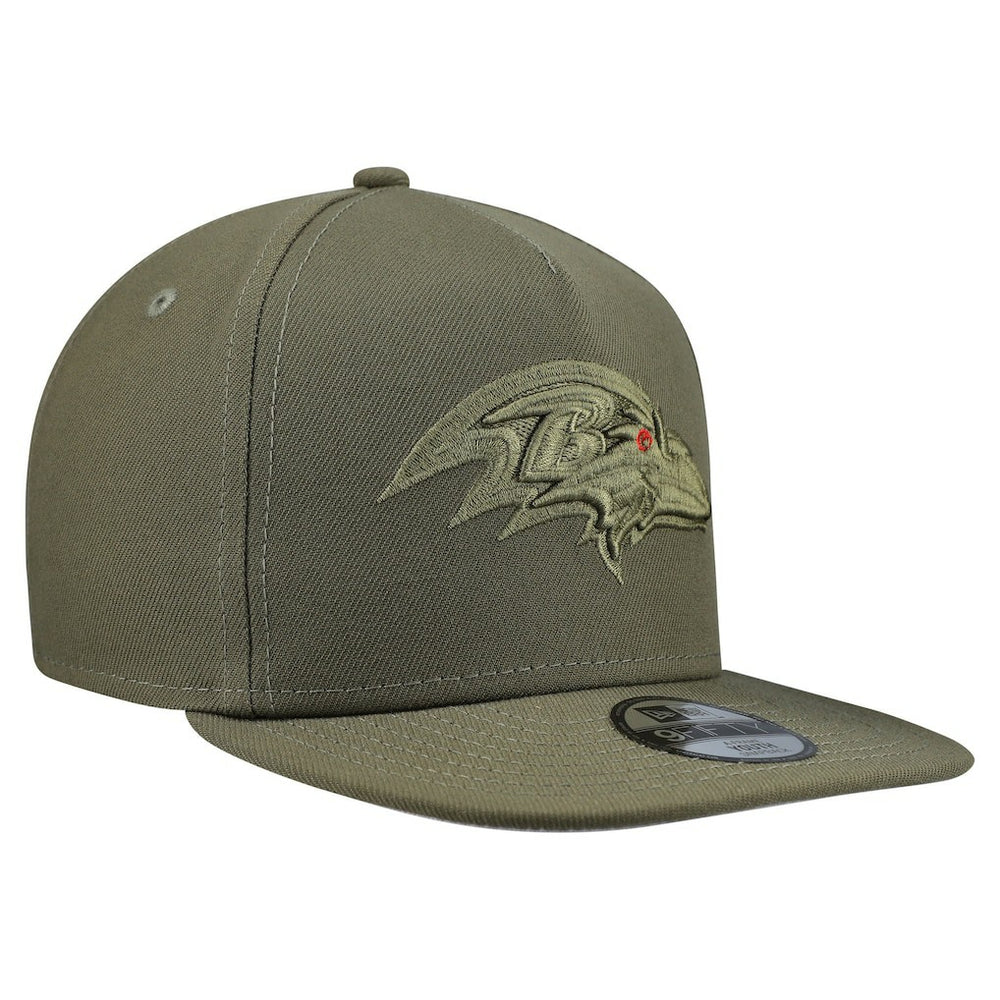 Baltimore Ravens New Era Youth Color Pack A-Frame 9FIFTY Snapback Hat - Olive online