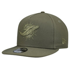 Miami Dolphins New Era Youth Color Pack A-Frame 9FIFTY Snapback Hat - Olive discount