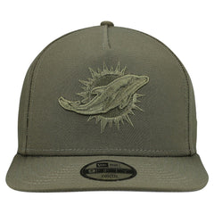 Miami Dolphins New Era Youth Color Pack A-Frame 9FIFTY Snapback Hat - Olive discount