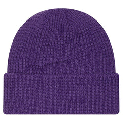 Minnesota Vikings New Era Youth Waffle Cuffed Knit Hat - Purple for sale