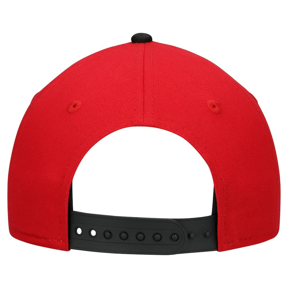 San Francisco 49ers New Era Preschool Arch COOLERA 9FORTY A-Frame M-Crown Adjustable Hat - Scarlet/Gold for sale
