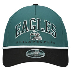Philadelphia Eagles New Era Preschool Arch COOLERA 9FORTY A-Frame M-Crown Adjustable Hat - Green/Black online