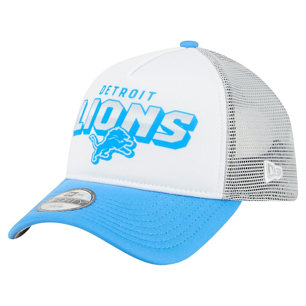 Detroit Lions New Era Preschool 9FORTY A-Frame Adjustable Hat - White online