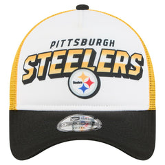 Pittsburgh Steelers New Era Preschool 9FORTY A-Frame Adjustable Hat - White outlet