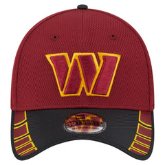 Washington Commanders New Era Visor Hit 39THIRTY Flex Hat - Burgundy outlet