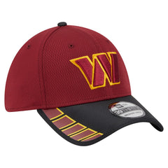 Washington Commanders New Era Visor Hit 39THIRTY Flex Hat - Burgundy outlet