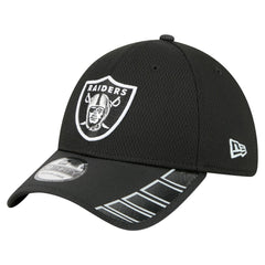 Las Vegas Raiders New Era Visor Hit 39THIRTY Flex Hat - Black outlet