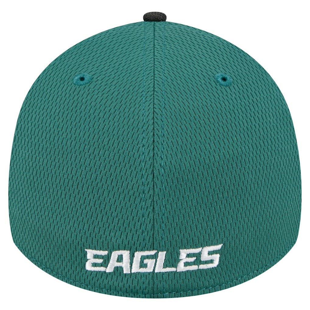 Philadelphia Eagles New Era Visor Hit 39THIRTY Flex Hat - Midnight Green on sale