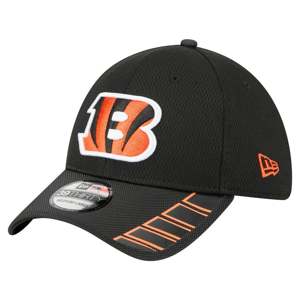 Cincinnati Bengals New Era Visor Hit 39THIRTY Flex Hat - Black online