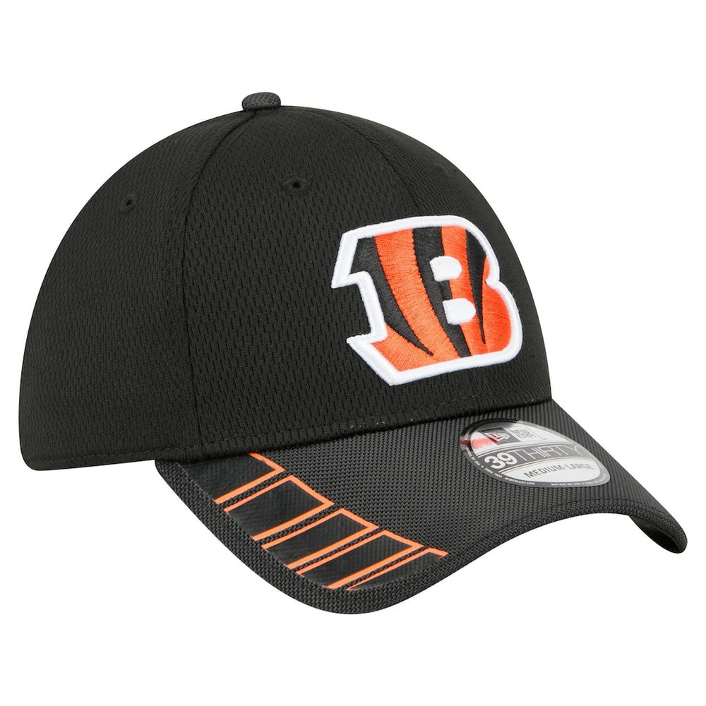 Cincinnati Bengals New Era Visor Hit 39THIRTY Flex Hat - Black online