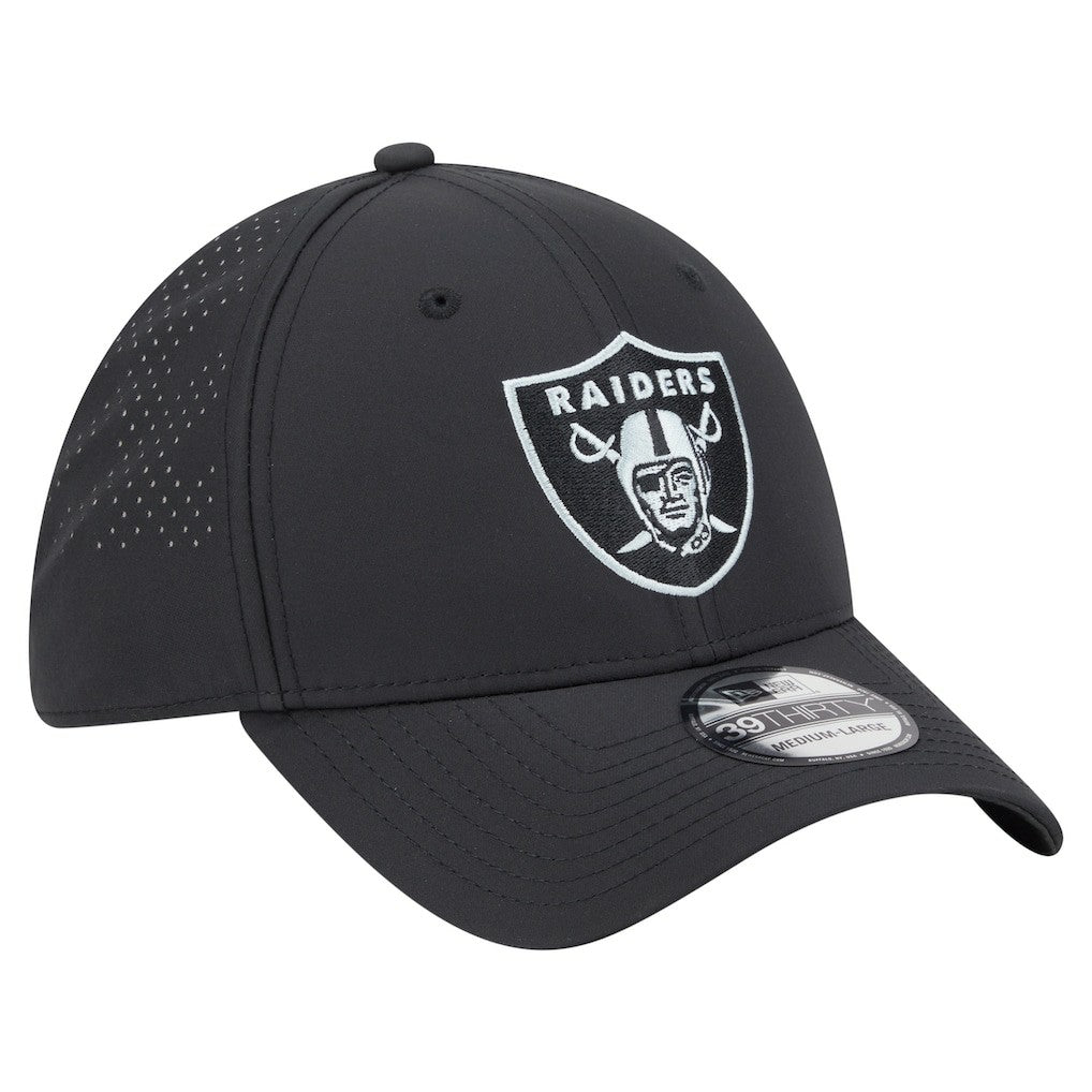 Las Vegas Raiders New Era Night 39THIRTY Flex Hat - Black sale