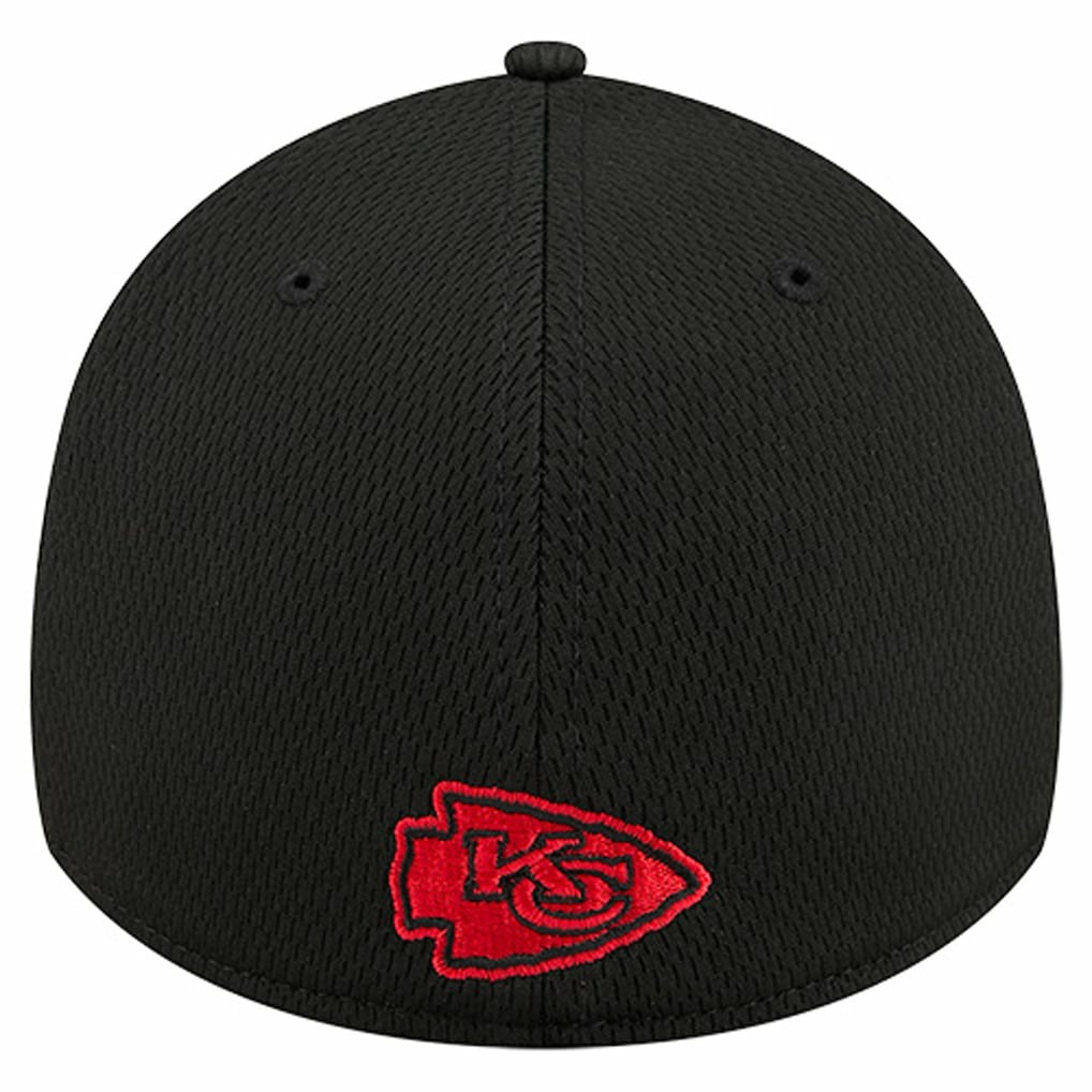 Kansas City Chiefs New Era Scoreboard 39THIRTY Flex Hat - Black discount