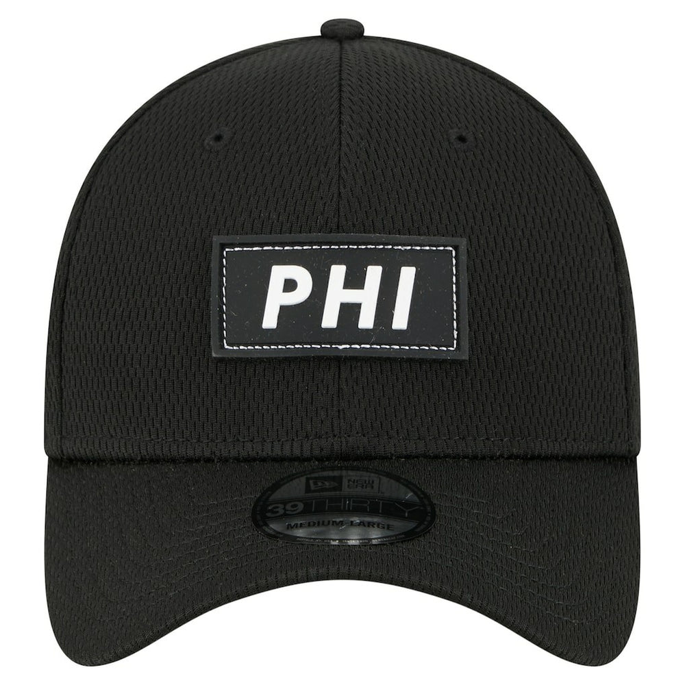 Philadelphia Eagles New Era Scoreboard 39THIRTY Flex Hat - Black on sale