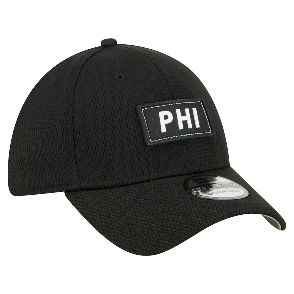 Philadelphia Eagles New Era Scoreboard 39THIRTY Flex Hat - Black on sale