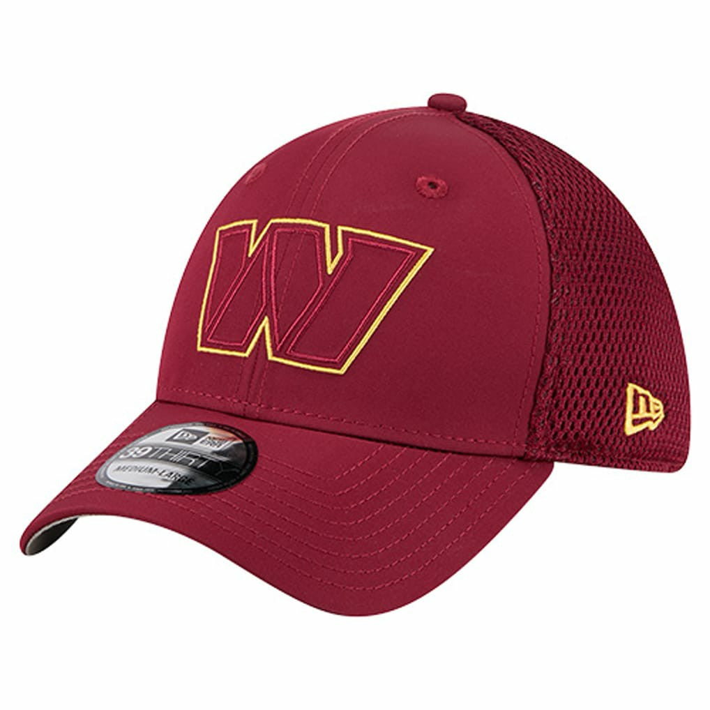 Washington Commanders New Era Outline 39THIRTY Flex Hat - Burgundy sale
