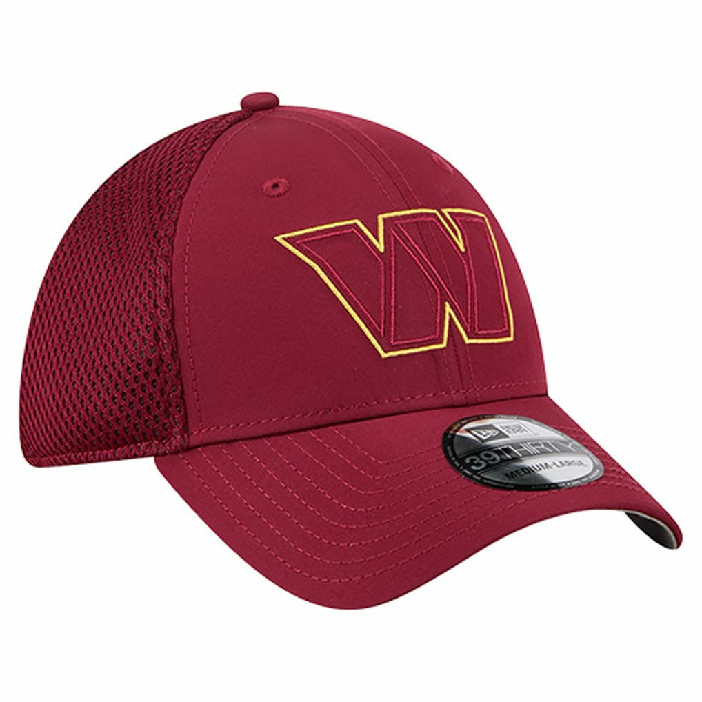 Washington Commanders New Era Outline 39THIRTY Flex Hat - Burgundy sale