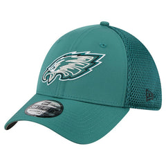 Philadelphia Eagles New Era Outline 39THIRTY Flex Hat - Midnight Green discount