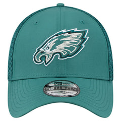 Philadelphia Eagles New Era Outline 39THIRTY Flex Hat - Midnight Green discount