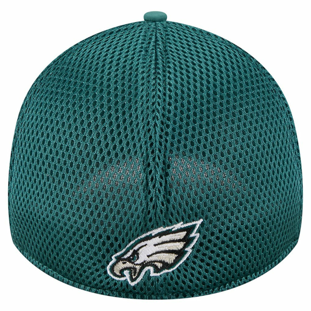 Philadelphia Eagles New Era Outline 39THIRTY Flex Hat - Midnight Green discount
