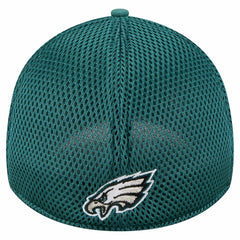 Philadelphia Eagles New Era Outline 39THIRTY Flex Hat - Midnight Green discount