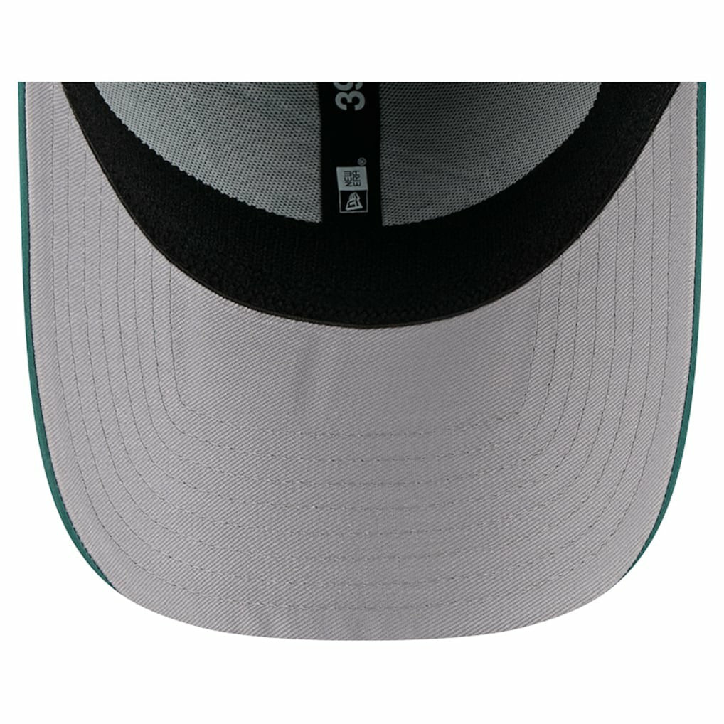 Philadelphia Eagles New Era Outline 39THIRTY Flex Hat - Midnight Green discount