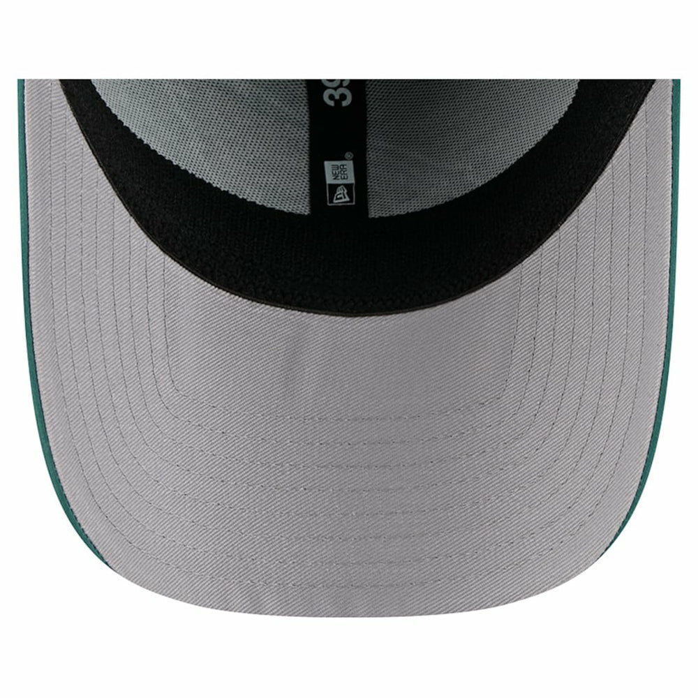 Philadelphia Eagles New Era Outline 39THIRTY Flex Hat - Midnight Green discount