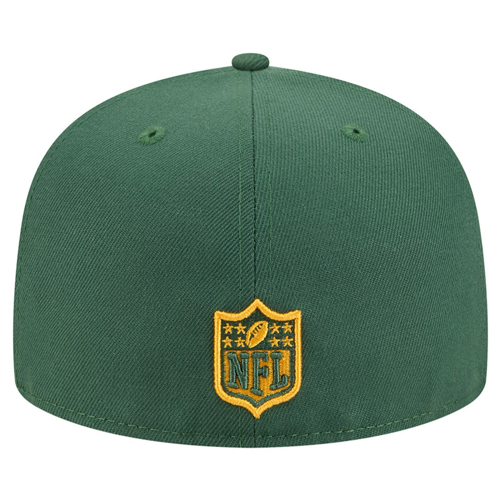 Green Bay Packers New Era Break 59FIFTY Fitted Hat - Green/Gold sale
