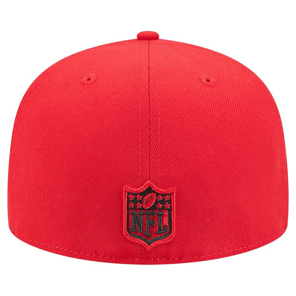 Kansas City Chiefs New Era Break 59FIFTY Fitted Hat - Red/Black cheap
